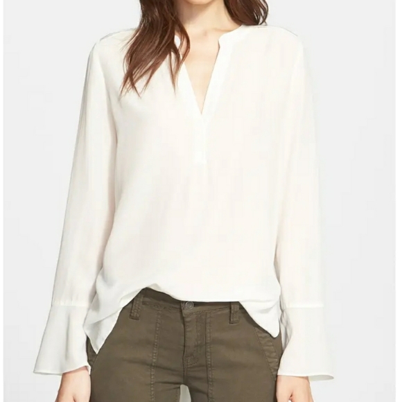 Joie Tops - Joie 100% Silk Tandra Blouse Size S